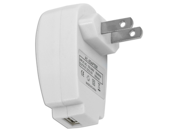 Manhattan Cargador USB, carga rápidamente dispositivos USB usando una toma de corriente alterna