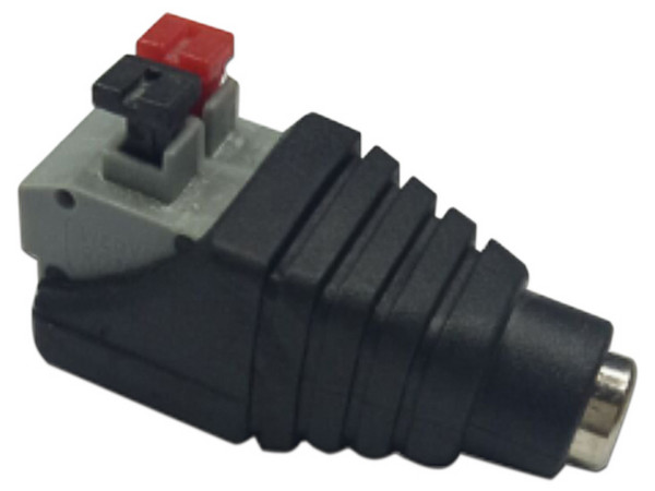 Paquete de 10 adaptadores de corriente SAXXON de CC (H) a UTP.