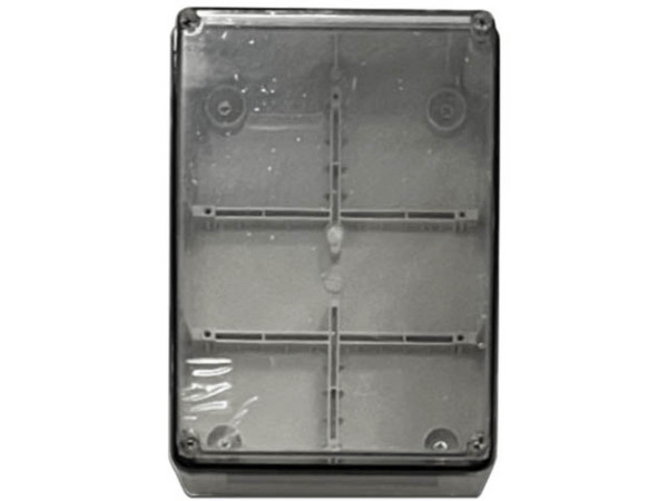 Gabinete Plástico SBE TECH Multiusos Autoextinguible IP66 Transparente 20x20x13 cm.