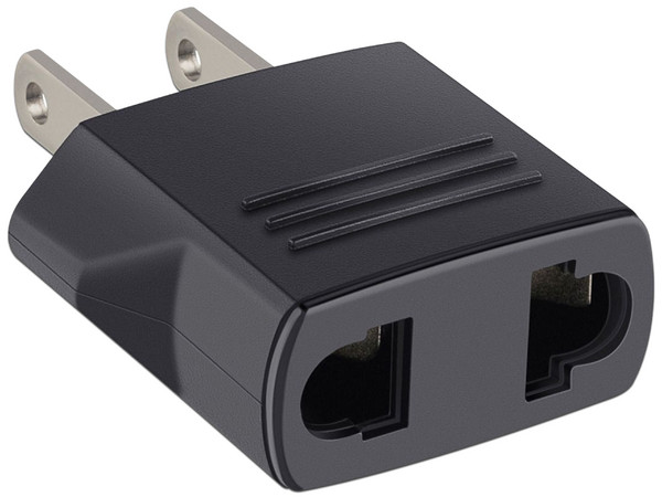 Adaptador de Clavija Steren, Europeo a Americano.