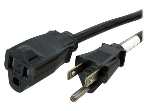 Cable de Alimentación Corriente para PC Computadora C13 a NEMA5-15P 14AWG de 1.8m.