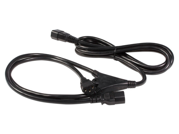 Divisor de Corriente para Ordenador PC C14 IEC320 a 2 x C13, 3m.