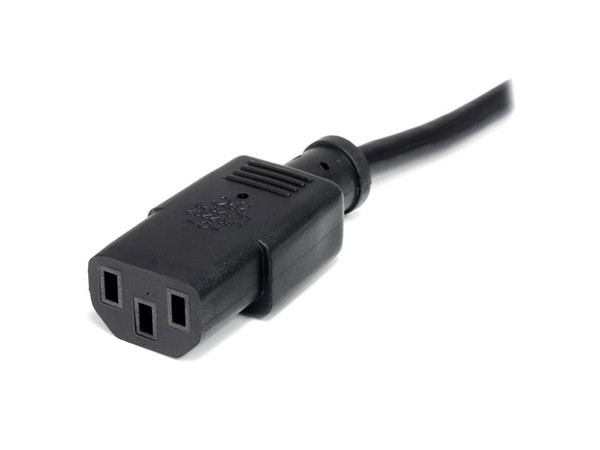 Cable de 3m de Alimentación Estándar para Computadora NEMA 5-15P a C13 Macho a Hembra