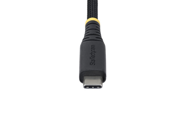 Cable StarTech USB-C (M) a USB-C (M), 3m, Recubrimiento de Silicona Trenzada.
