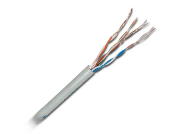 Bobina de cable Belden Cat 5e (UTP) con 305m, Color Gris.