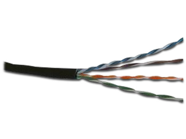 Bobina de Cable UTP BELDEN Cat6, 23AWG, 305m. Color Negro.