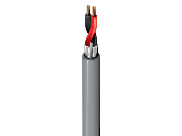 Bobina de Cable  de Seguridad y Audio Belden 5200FE, 16 AWG, 305m, Color Gris.