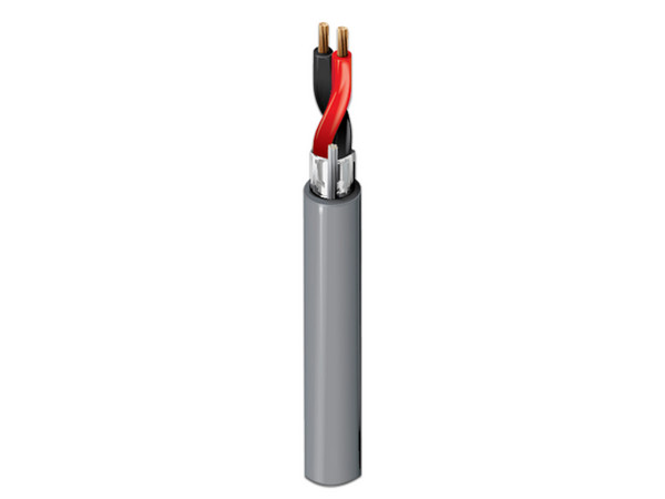 Bobina de Cable BELDEN para audio comercial y de seguridad, 305m. Color Gris.