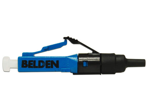 Conector de Fibra Óptica Belden, LC (Macho), Monomodo. Color Azul.