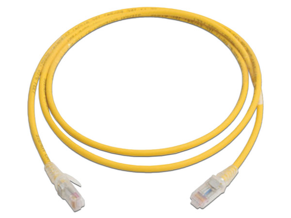 Cable de Red Belden Cat6 UTP, Conector RJ-45 (M-M), 24 AWG, 2.1m. Color Amarillo.