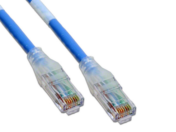 Cable de Red Belden Cat6 UTP, Conector RJ-45 (M-M), 24 AWG, 0.6m. Color Azul.