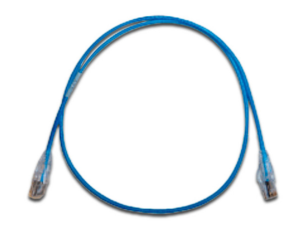 Cable de Red Cat6 BELDEN C6D1106002, 0.6m, Color Azul.