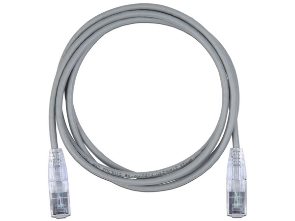 Cable Patch Belden, Cat6+, Diámetro Reducido, UTP, 2.1m. Color Gris.