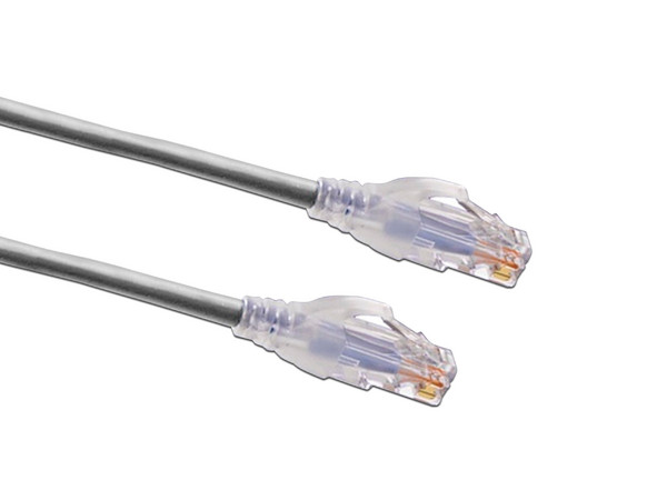 Cable de Red Belden Cat6a (UTP), 1.2m. Color Gris.