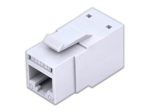 Conector Jack Belden, CAT 6A. Color Blanco.