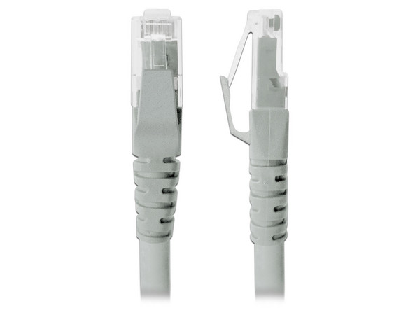 Cable RJ45 Cat6 Batauro Longitud 3.0 m Conector en el Primer Extremo RJ-45 Macho a RJ-45 Macho, Terminales PVC, Color Gris.