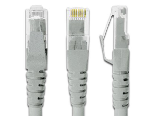 Cable Patch BRobotix Cat6 UTP, 3 m. Color Gris.