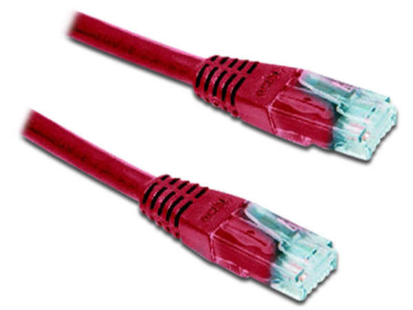 Cable de Red Cat5e Brobotix 1.8 m. Color Rojo.