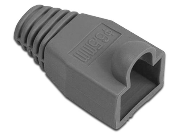 Bota para Conector Plug RJ45 BRobotix 351980, Color Gris (100 piezas).