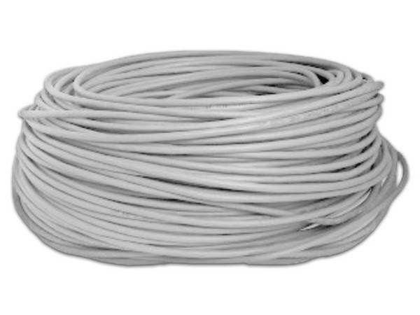 Bobina de Cable BRobotix Cat5e (UTP) Caja con 305m. Color Gris.