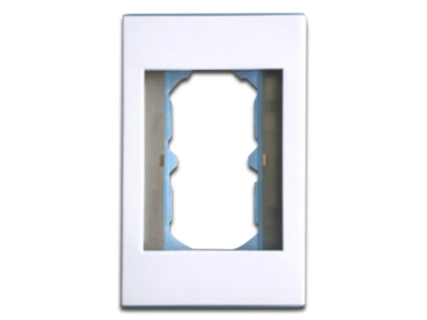 Tapa para Nodo de Red BRobotix 938283, 2 panales. Color Blanco.
