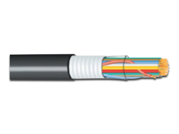 NA - Cable Telefónico Exterior Condumex 627004A SCREEBH-3 50 pares, 26 AWG. Color Negro. (Precio por metro)