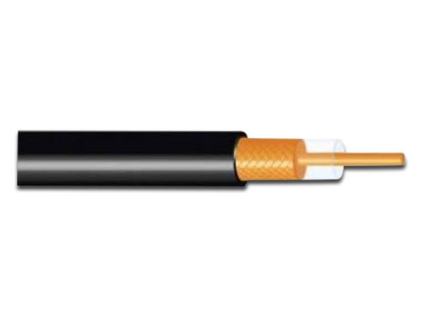 Bobina de cable Coaxial Condumex 800004, paquete con 500m, 22 AWG, Color Negro.