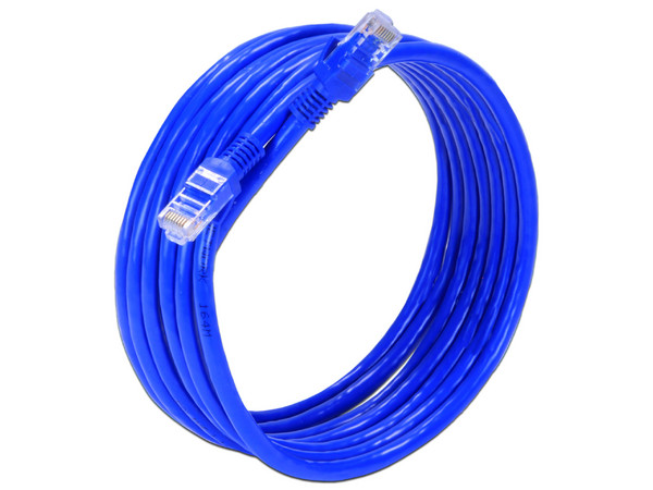 Cable de Red EC Line, UTP CAT 6, 3 Metros, RJ45, Calibre 24 AWG.