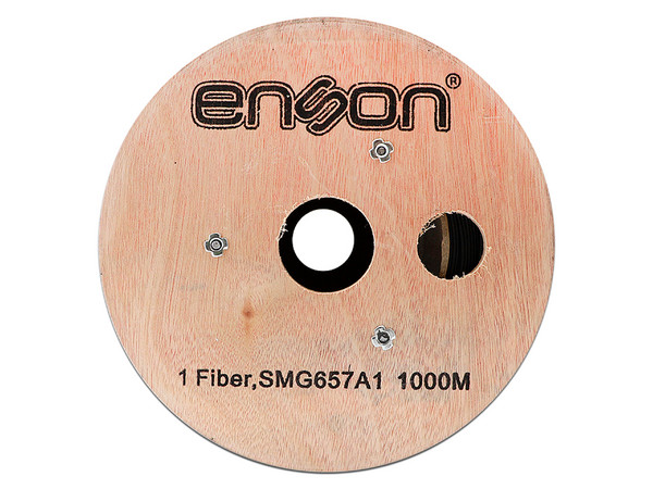 Cable De Fibra Optica Enson Ens-DF1COS2 de 1000M, Tipo De Fibra G.657A1, Uso Interior