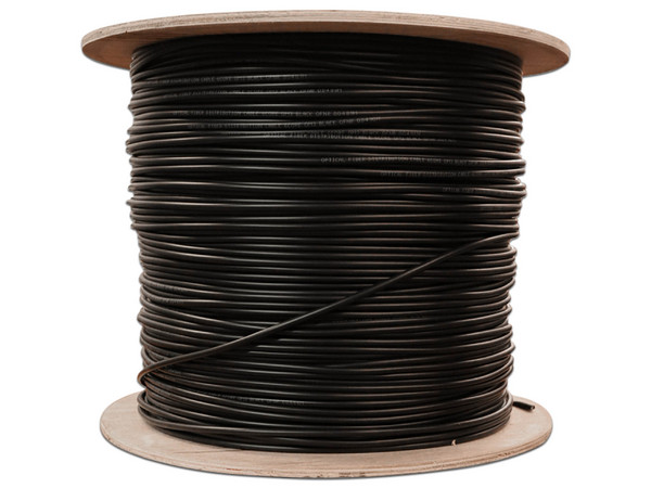 Fibra Óptica Enson ENS-FO6CMM500: 6 Hilos Multimodo OM3, Longitud de 500m, para Uso Interior y Exterior. Color Negro.
