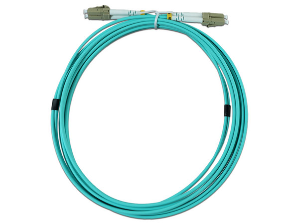 Jumper de Fibra Óptica Enson ENS-JUMP300MM3, Conectores LC Duplex, 3m, Color Azul.