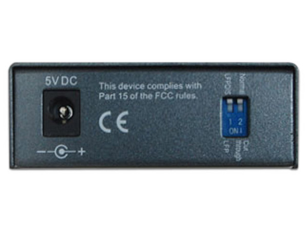 Convertidor de Fibra Enson ENS-MC100SFP 10/1000 SFP/UTP, Color Negro.