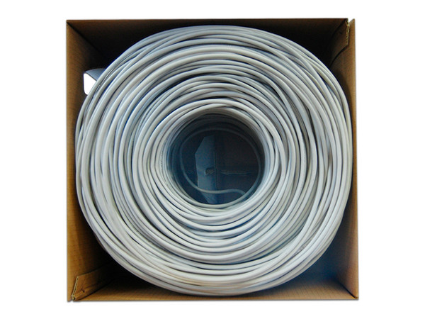 Bobina de Cable (FTP) Enson con 305m, 24 AWG. Color Gris.