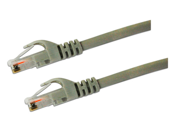 Cable de parcheo Enson de RJ-45 (Macho) a RJ-45 (Macho) de 60cm. Color Gris.