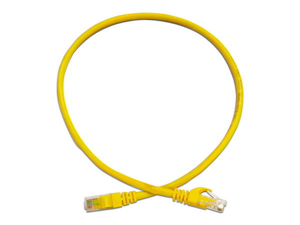 Cable de Parcheo Enson de RJ-45 Cat6 de 60cm. Color Amarillo.