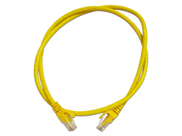Cable de Red Enson PRO-II P6009Y, RJ45 Cat6, longitud 0.9m. Color Amarillo.