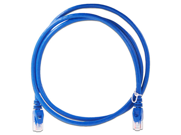 Cable de Red Enson PRO-II P6012L, RJ45 Cat6, longitud 1.2m. Color Azul.