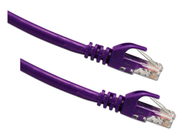 Cable Patch Enson P6012P, RJ-45 a RJ-45 (M-M),  Cat6, 24 AWG, 1.2m, Color Morado.