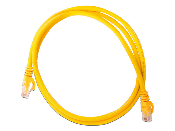 Cable Patch Enson P6012Y, RJ-45 a RJ-45 (M-M), Cat6, 24 AWG, 1.2m, Color Amarillo.