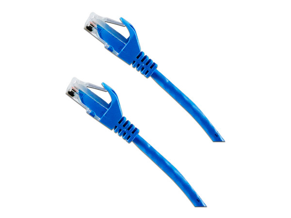Cable de Parcheo Enson P6A009L, UTP Cat6A, RJ-45, Calibre 26 AWG, 90cm. Color Azul.