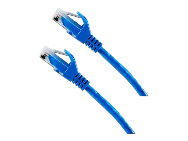 Cable de Patch Enson P6A021L, Cat6a, RJ-45 a RJ-45 (M-M), 2.1m, Color Azul.