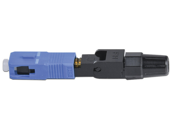 Conector FiberHome, FASCUPC, Rápido de Instalación en Campo, Monomodo, SC/UPC, Pre-Pulido, Re-Terminalbe, Ideal para Aplicaciones FTTX