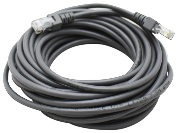 Cable de red Cat5e UTP RJ-45 de 7.5m, Color Gris.