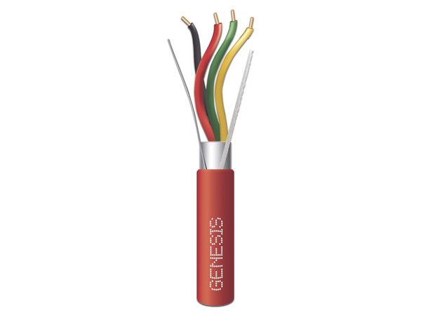Bobina de Cable Honeywell tipo FPLR, Blindado, para Aplicaciones en Sistemas de detección de incendio y Sistemas de Evacuación, 152m.