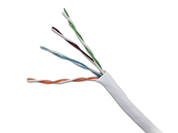 Bobina de Cable UTP Honeywell  6360-1101/1000 de 305 m, Cat6 Riser, Probado a 350 Mhz. Color Blanco
