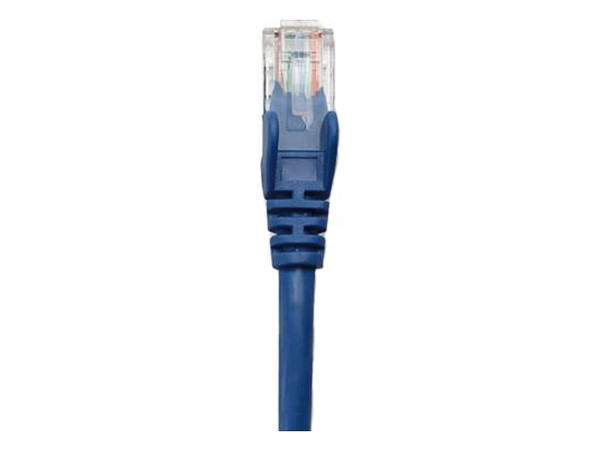 Cable de red, Cat5e, UTP RJ-45 Macho / RJ-45 Macho, 0.45 m, Azul