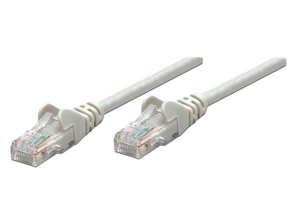 Cable de Red Intellinet, UTP Cat5e, 5m. Color Gris.
