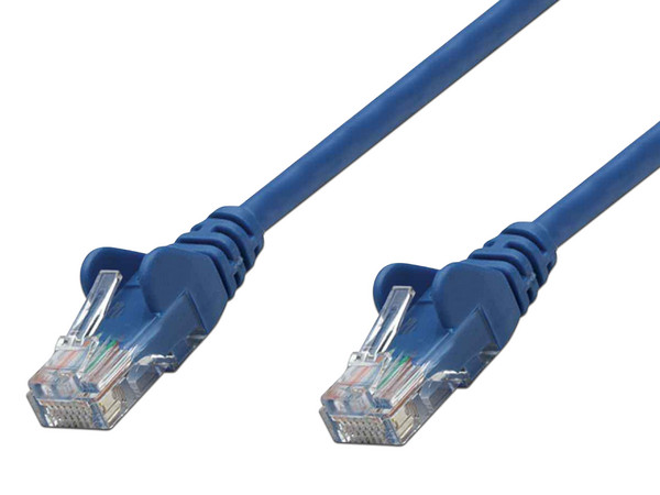 Cable de red Intellinet, Cat5e, UTP, RJ-45 (M-M), 7.5 m, Color Azul