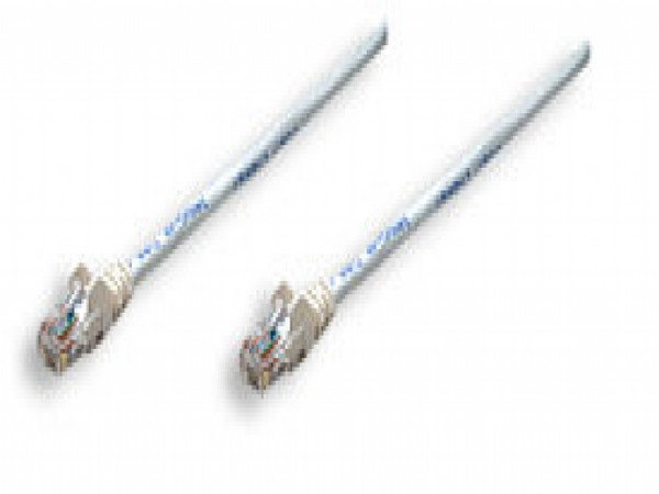 Cable de Red Cat 5e UTP, 2m, Color Blanco.