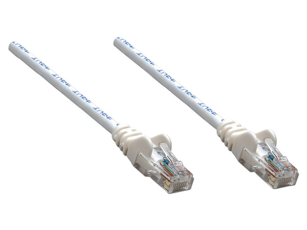 Cable Patch Intellinet Cat5e de 3.0m. Color Blanco.